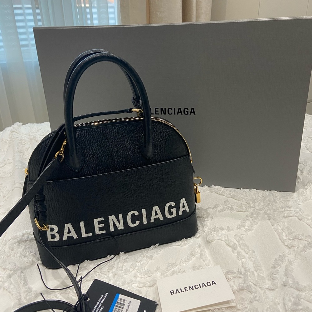Balenciaga Ville Medium graffiti tote